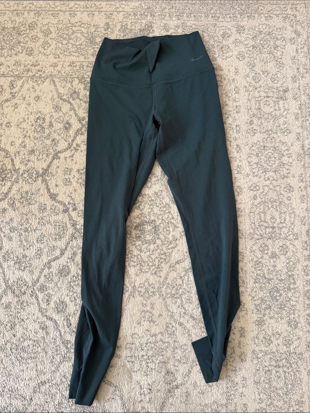 Nike DriFit Dark Green High-Rise Leggings